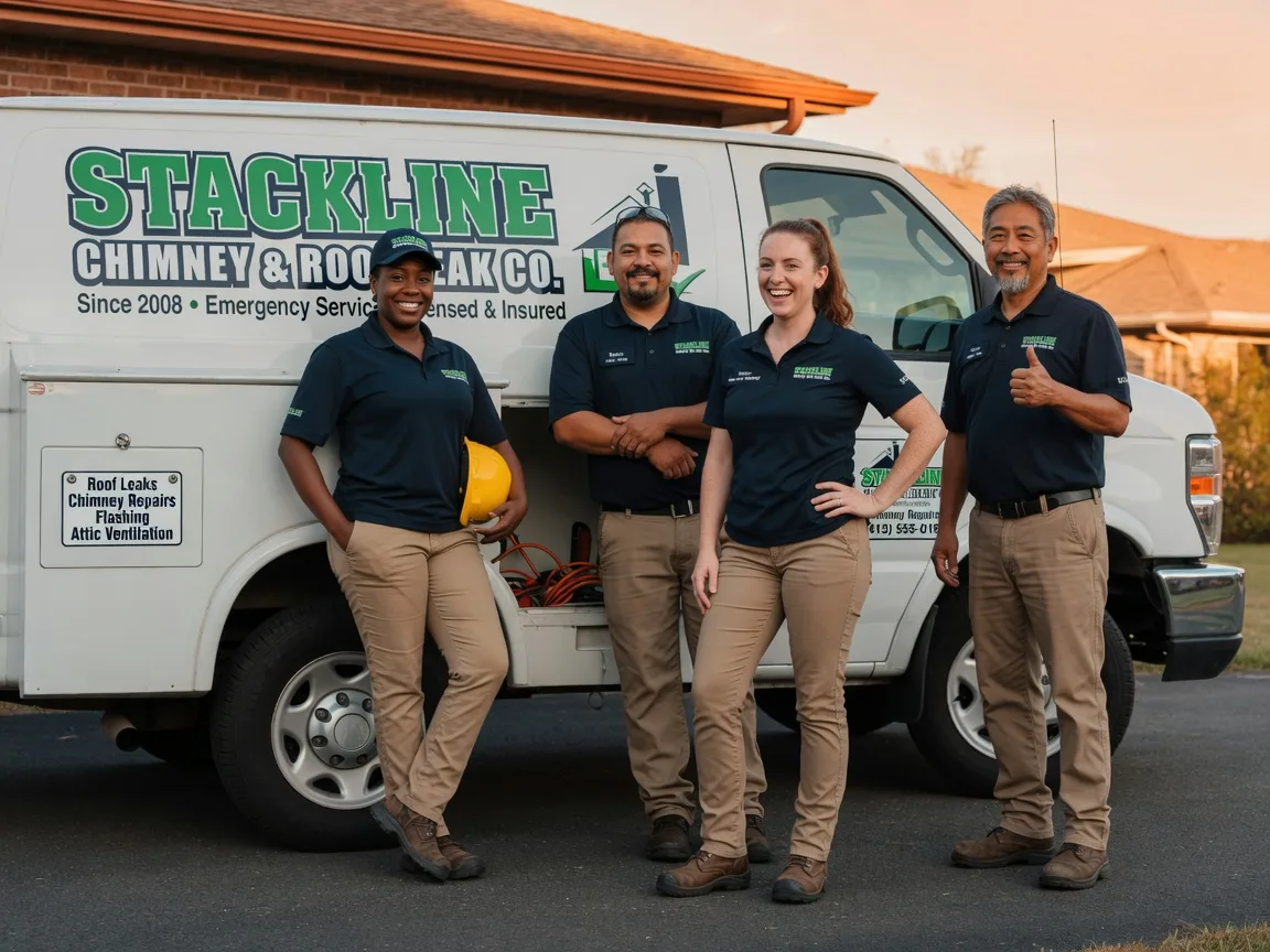 Chimney flashing repair company in Montrose, AR